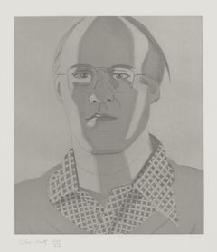 "Mac" Etching and Aquatint Hand signed and numbered by Alex Katz 1984