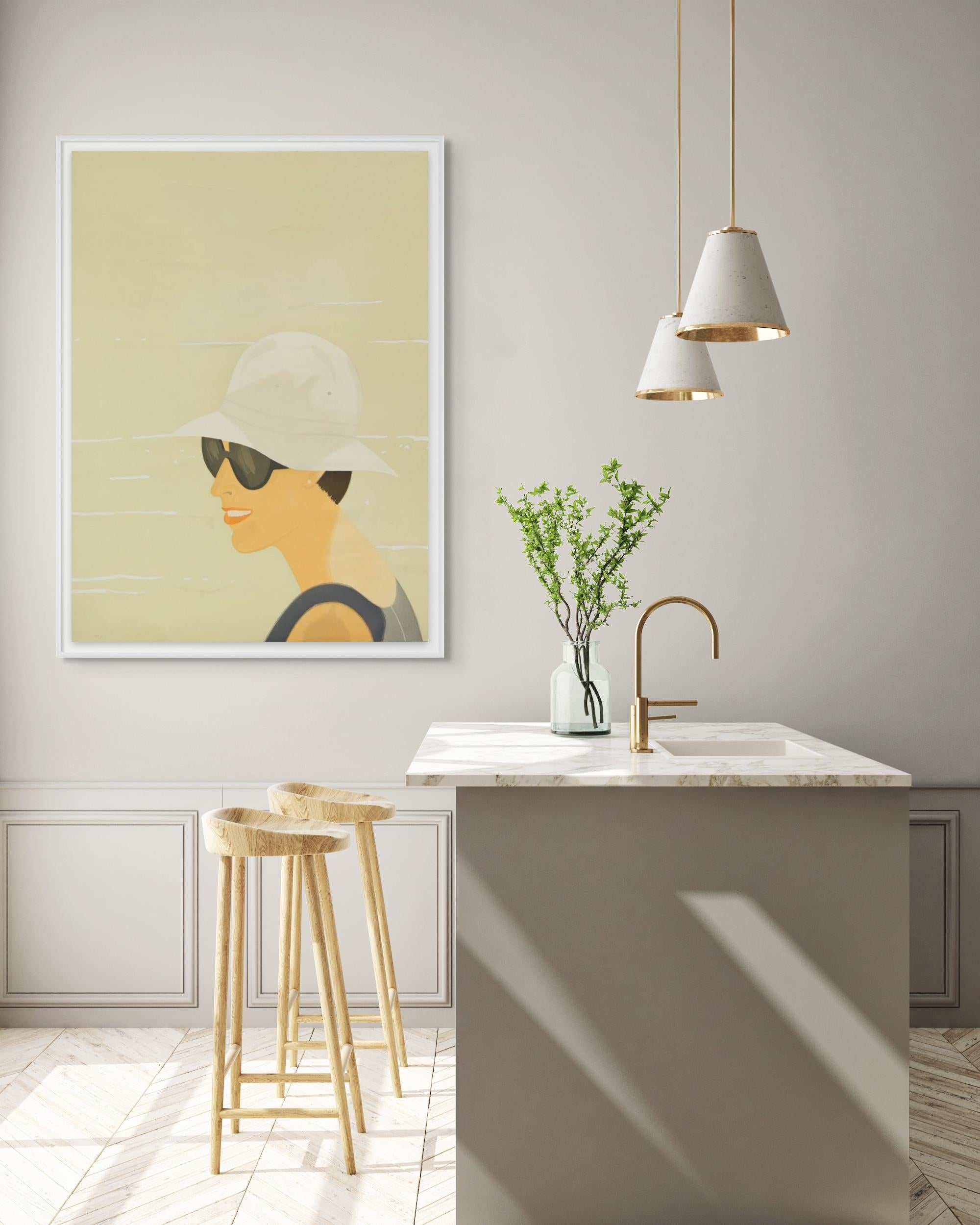 Margit Smiles - Print by Alex Katz