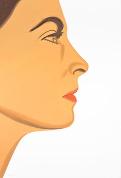 Olivia 1 (dalla suite Oliva), grande serigrafia firmata a mano