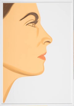 "Olivia 1" sérigraphie en édition limitée numérotée et signée  par l'artiste Alex Katz
