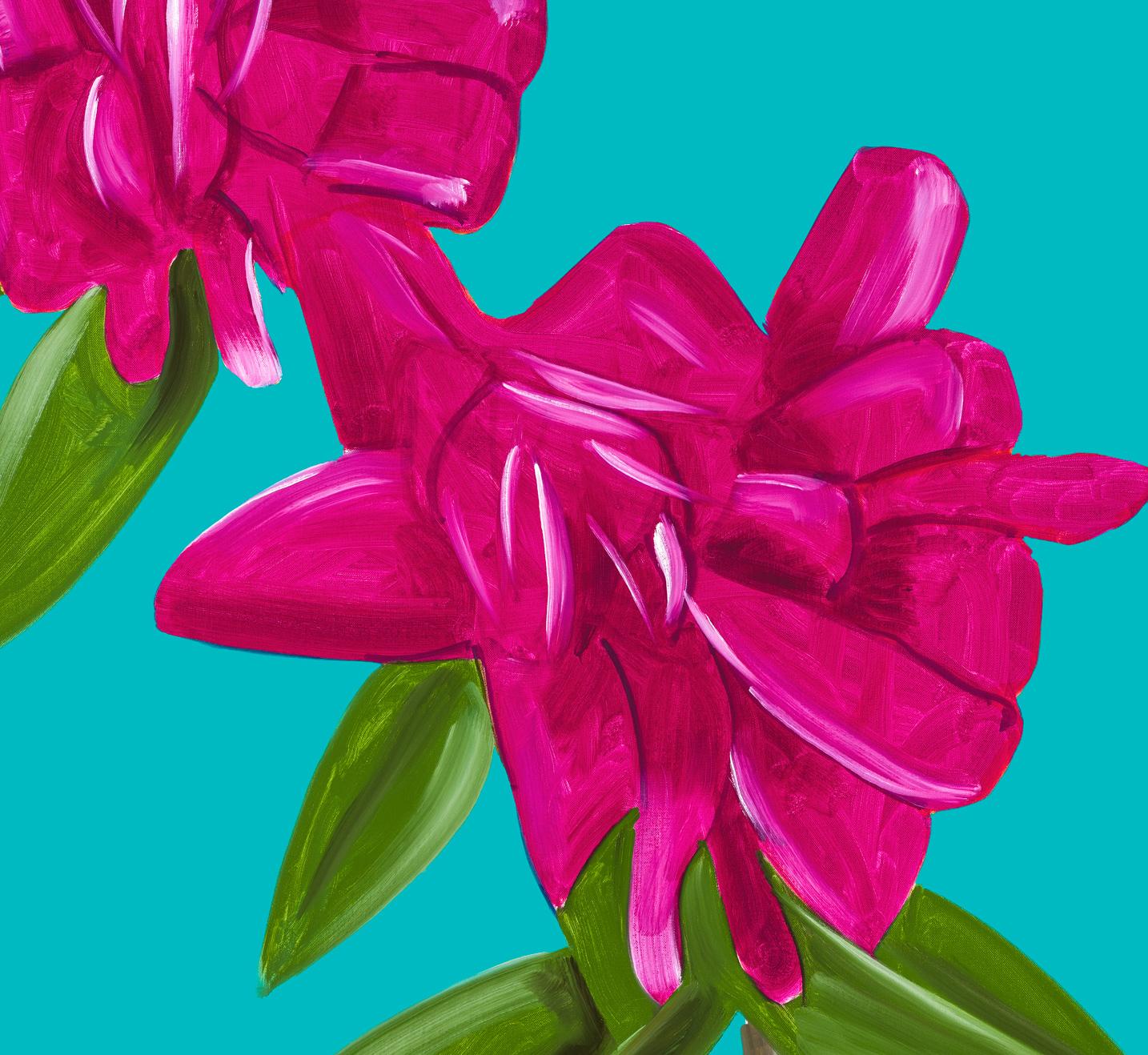 Peonías (del Portfolio Flores) - Print de Alex Katz