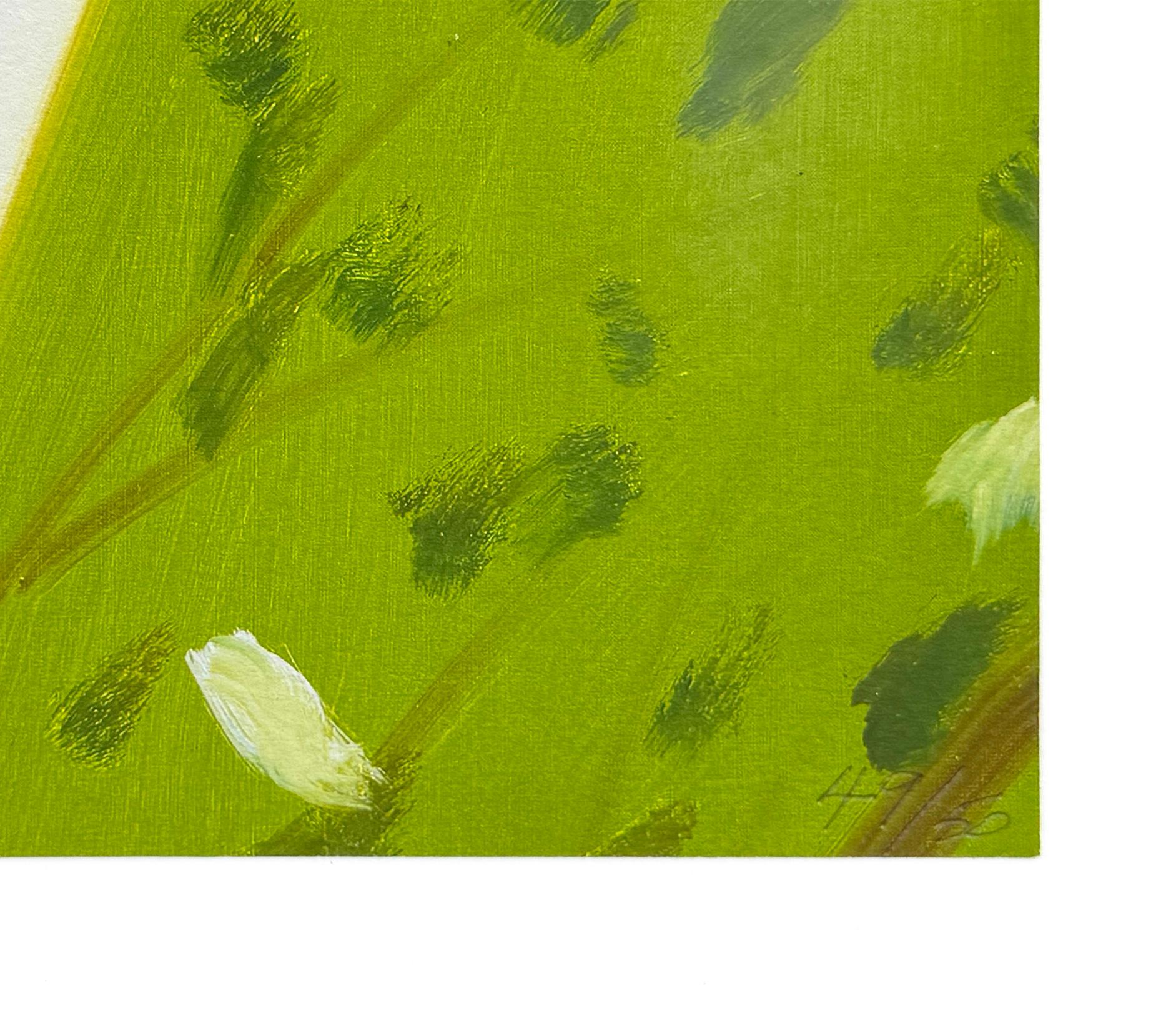 Perry (da Whiting), stampa in pigmento d'archivio incorniciata e firmata a mano - Print di Alex Katz