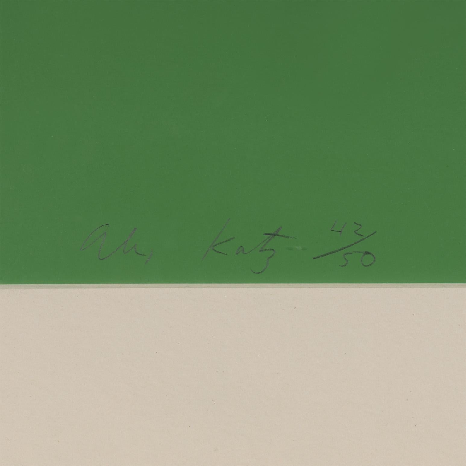 Alex Katz (nacido en 1927) se dedica a la creación artística desde los años 50. Sin embargo, no fue hasta los años 60 cuando estableció su característico estilo 