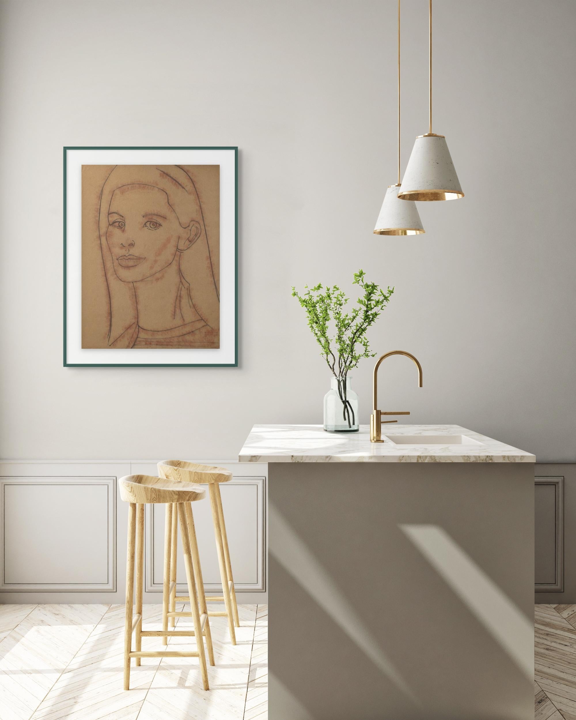 Portraits : Alba - Print de Alex Katz