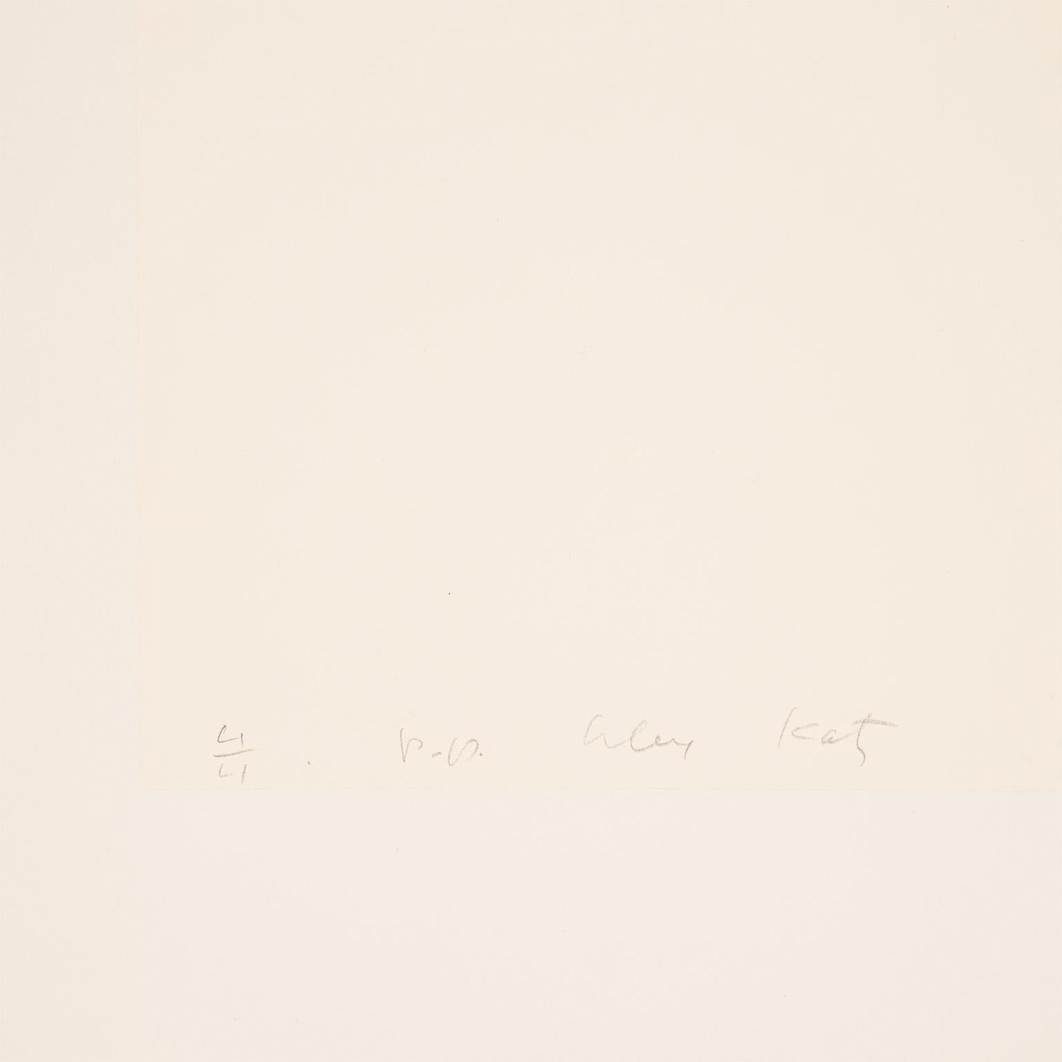 Provincetown: Late Summer Afternoon 2 - Minimalist Print by Alex Katz