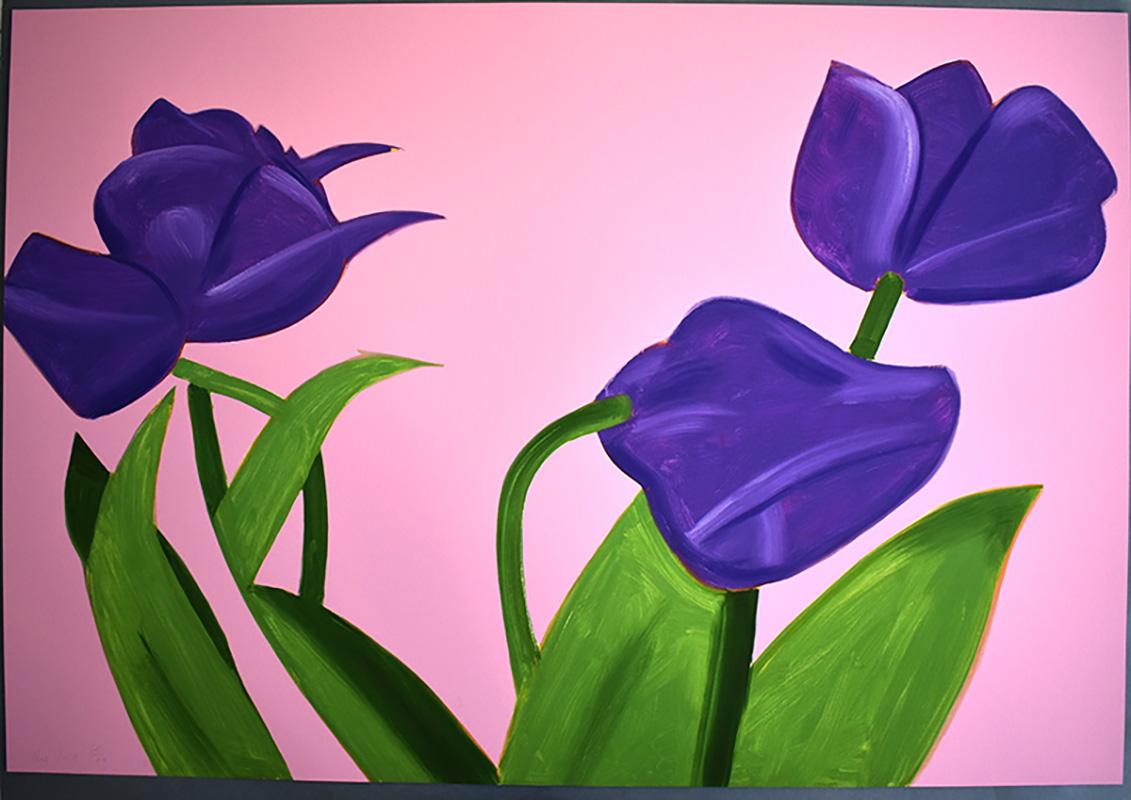 alex katz purple tulips