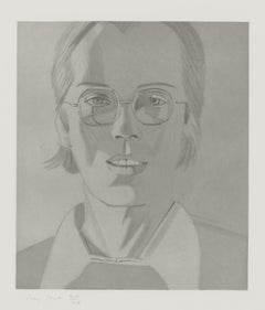 "Ron" Etching and Aquatint Hand signed and numbered by Alex Katz 1984