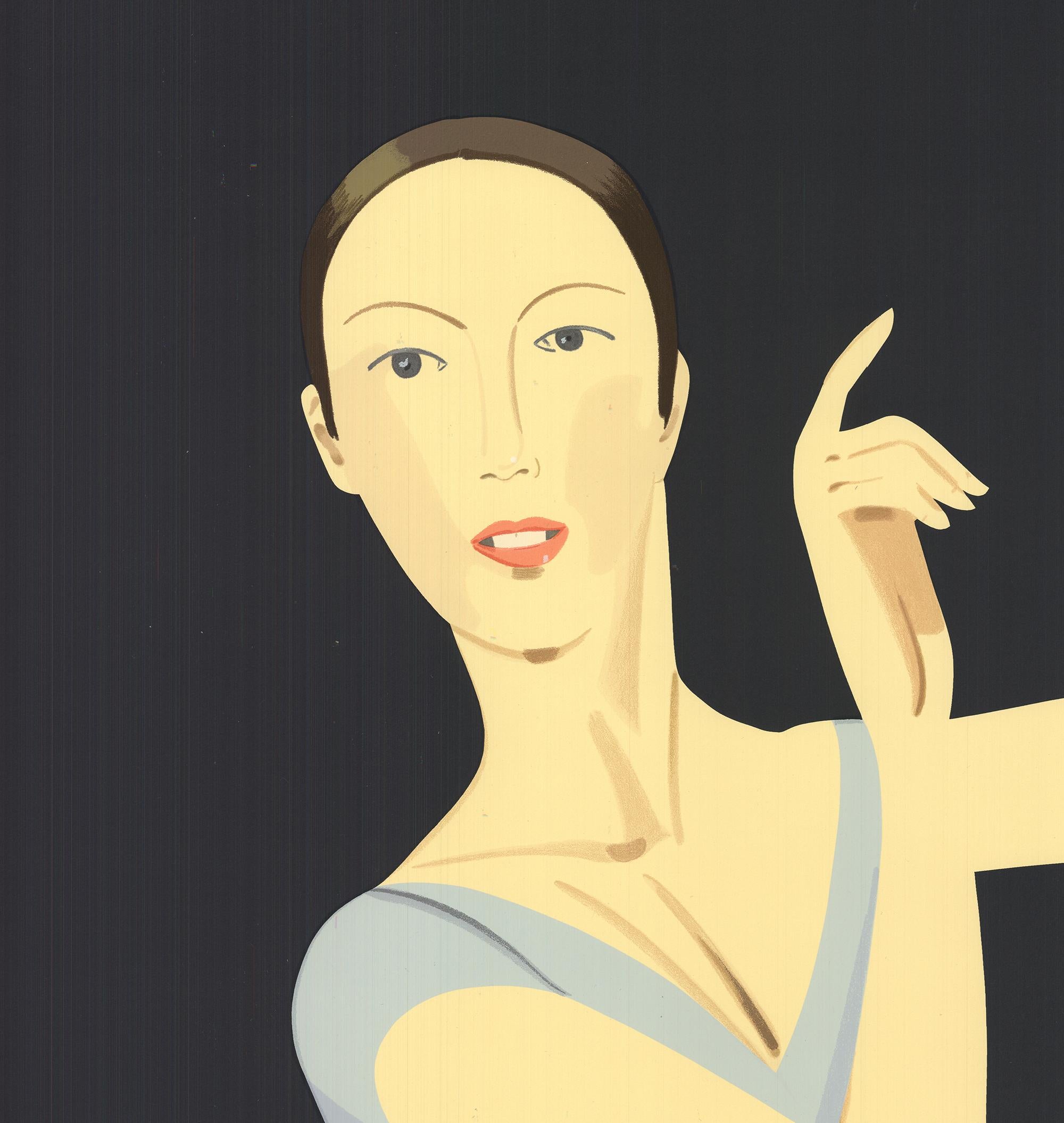 'Sarah-American Dance Festival' HAND SIGNED - Pop Art Print by Alex Katz