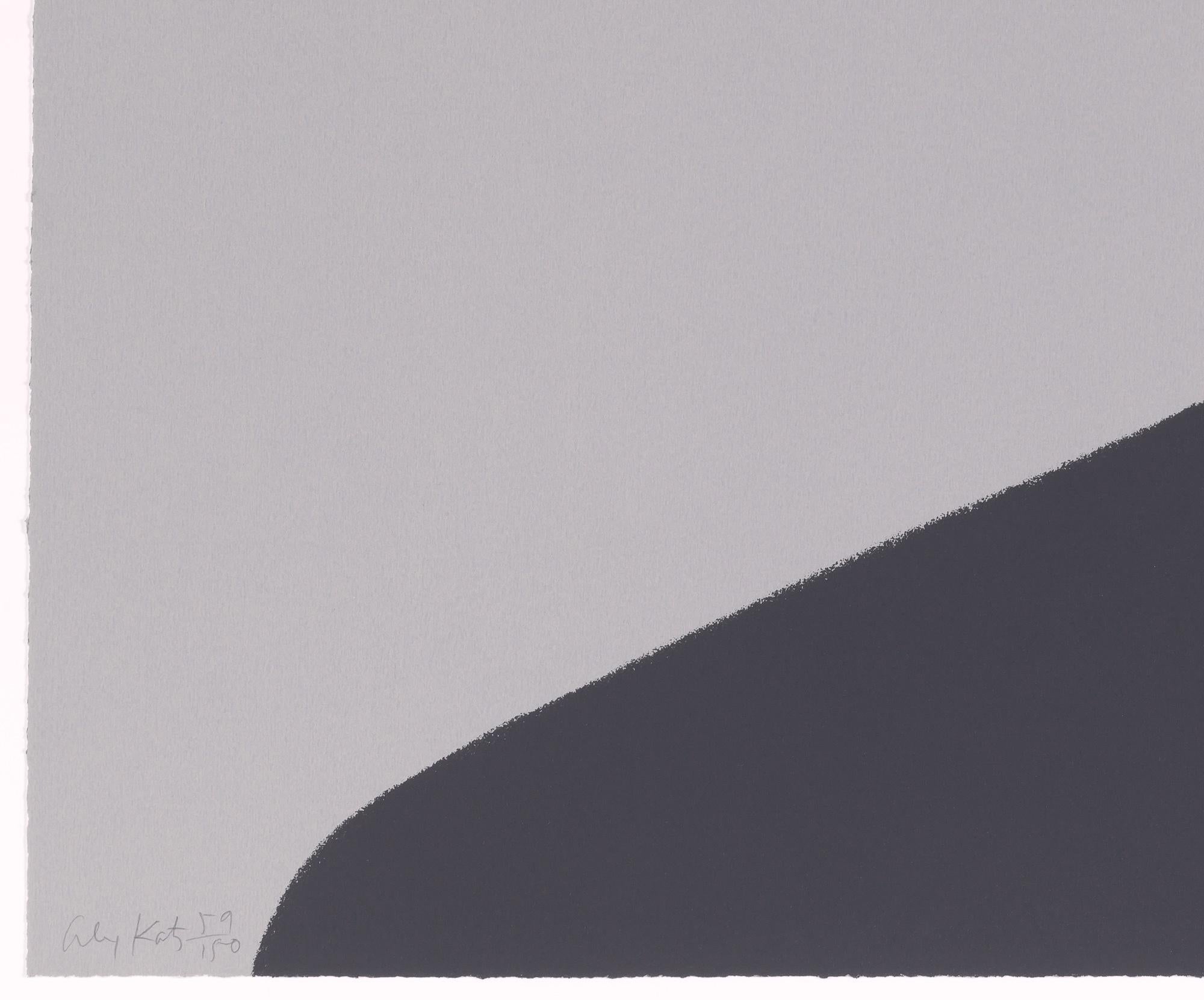 Self-portrait (Passing), 1990, Screenprint by Alex Katz (Limited Edition of 150) For Sale 2