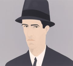 Vintage Self-portrait (Passing), 1990, Screenprint by Alex Katz (Limited Edition of 150)