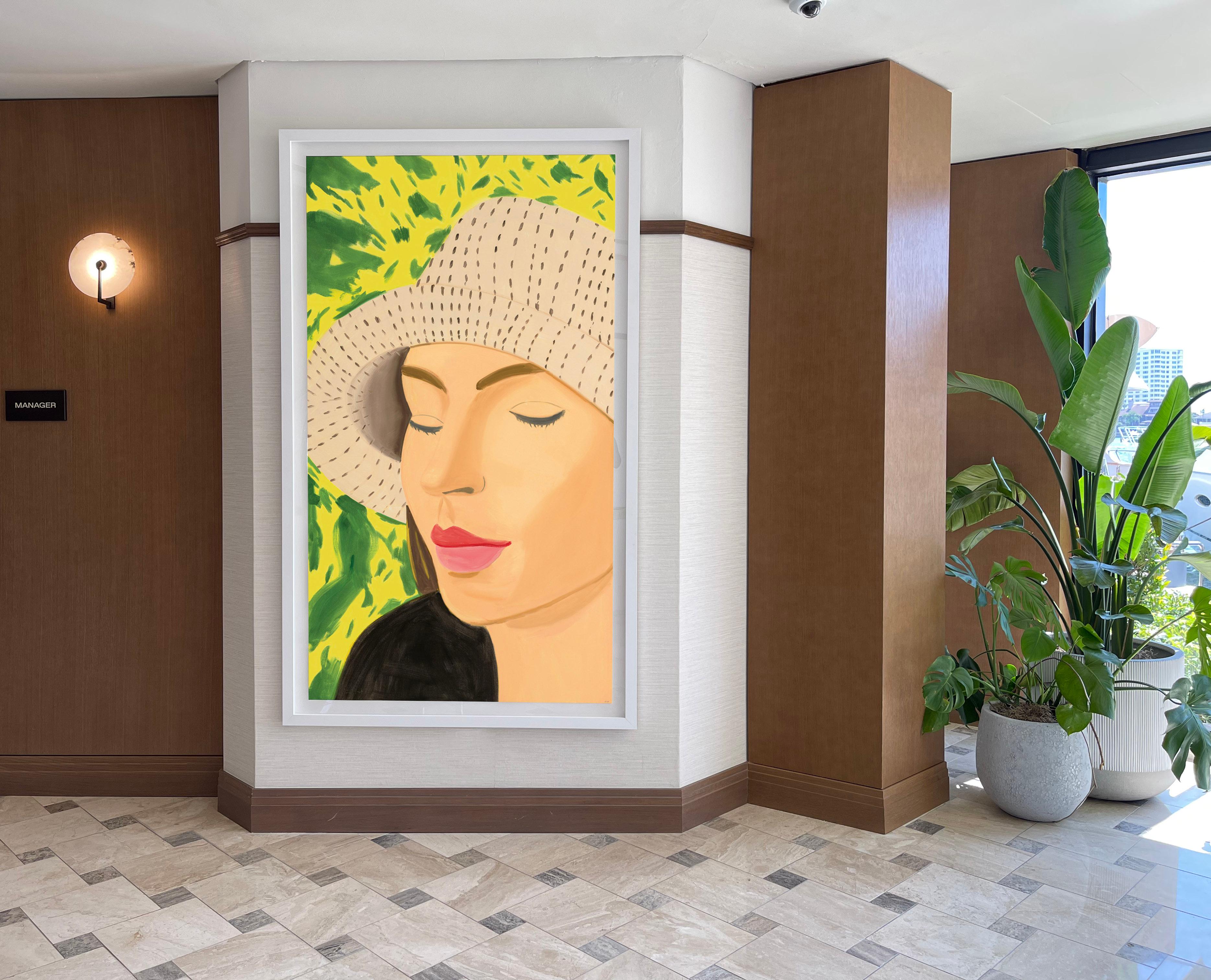 Straw Hat 3 - Contemporary Print by Alex Katz