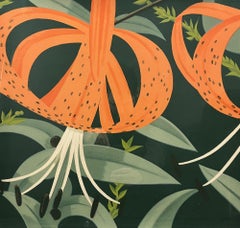 Superb Lilies (1972) Lithograph by Alex Katz (Limited Edition of 90)