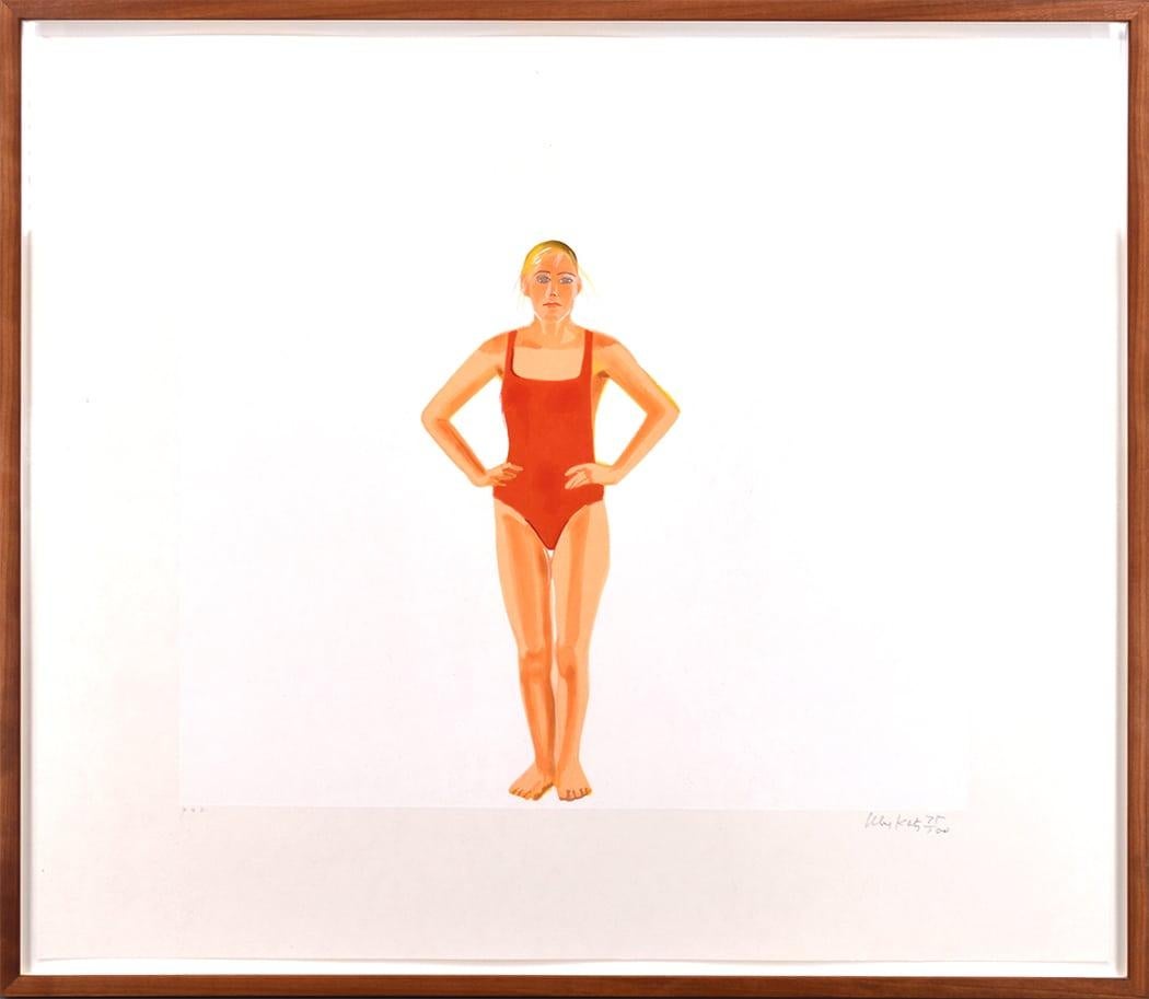 Swimmer - Print by Alex Katz
