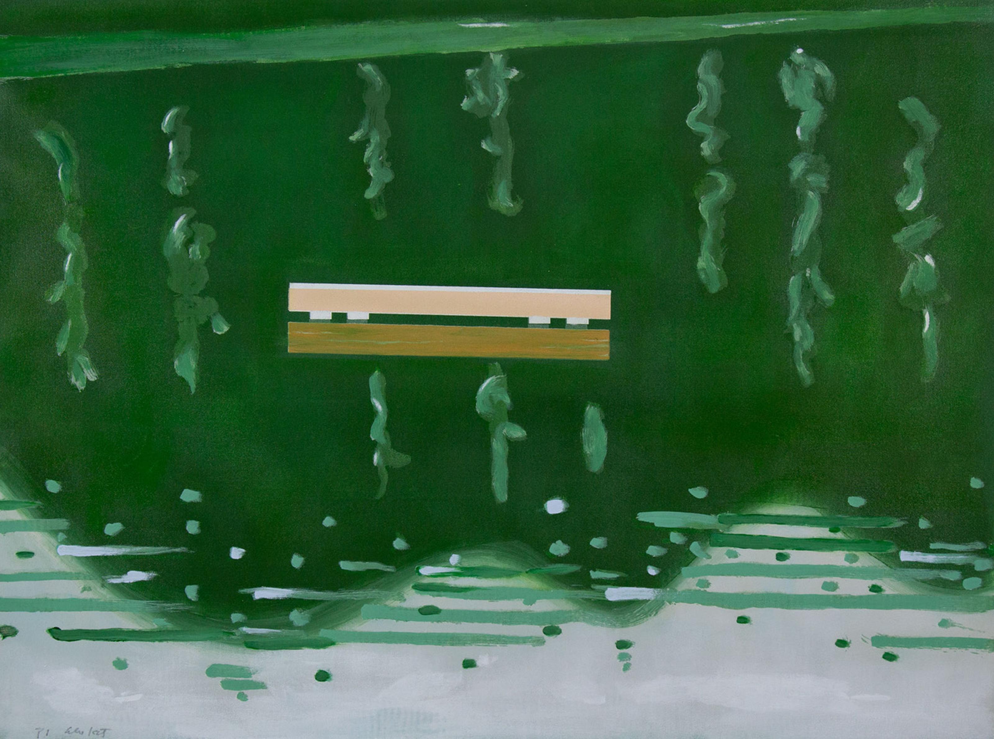 La obra «Raft», de Alex Katz, forma parte de una serie de seis serigrafías monotipo únicas, realizadas con plantilla y pintura a mano. Los colores utilizados varían en cada pieza, lo que hace que cada prueba sea única. Vendrá acompañado del