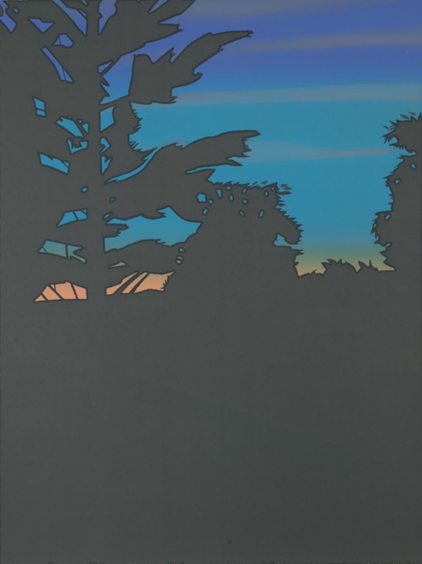 Alex Katz Landscape Print - Twilight I