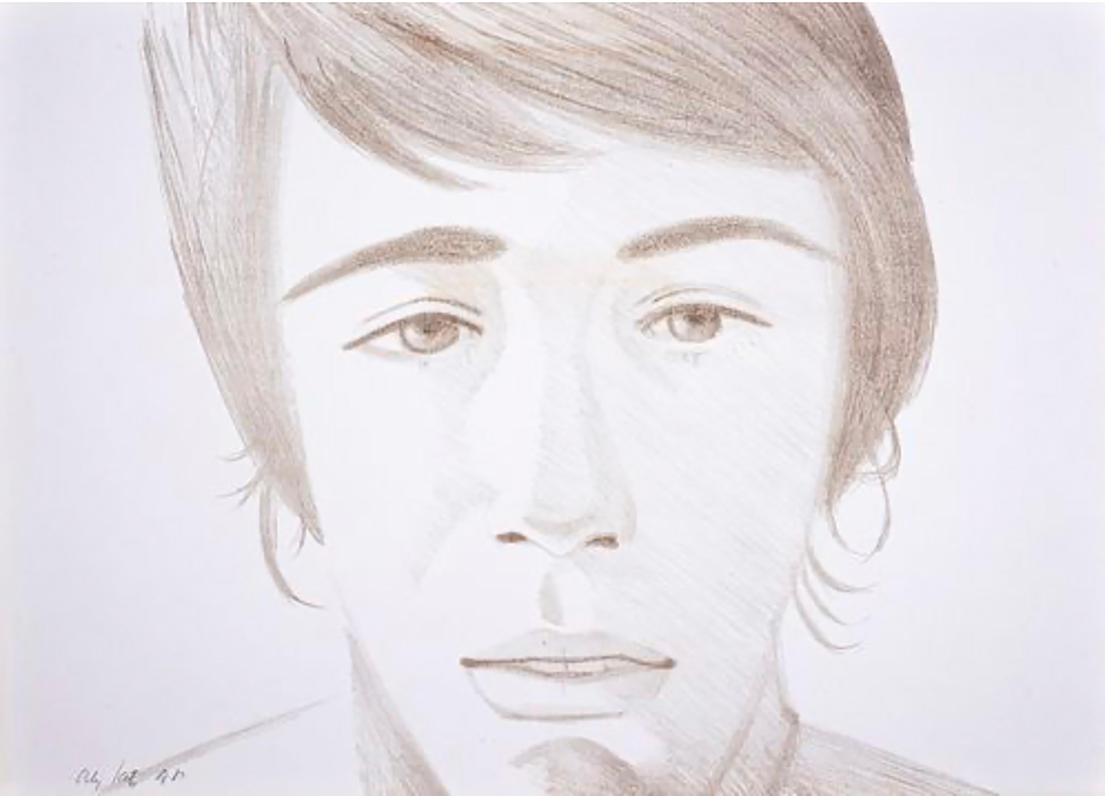 Vincent - Print by Alex Katz