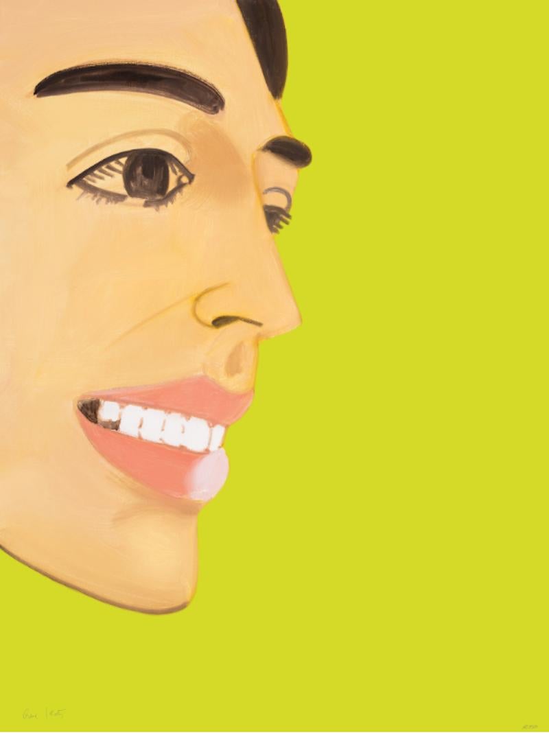 Alex Katz Portrait Print – Vivien