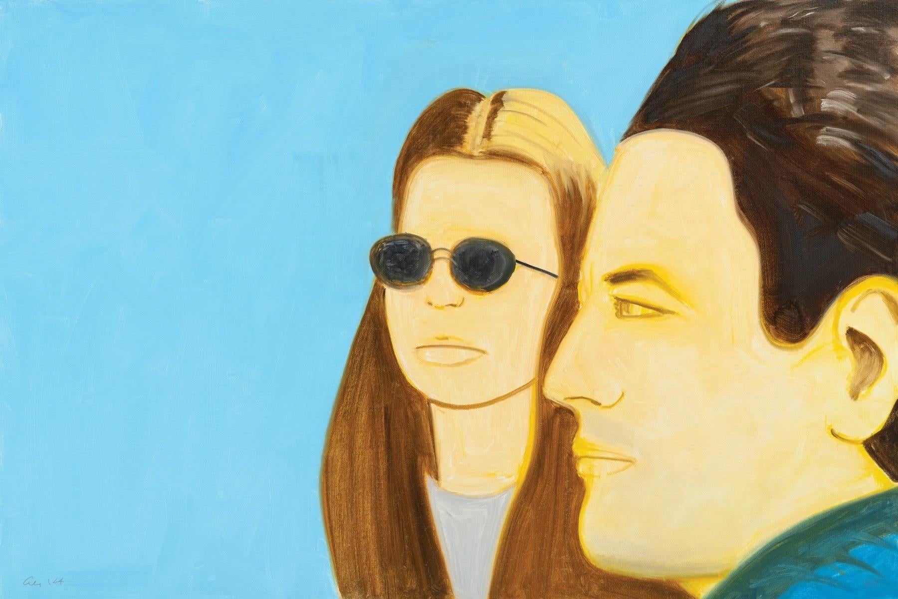 Alex Katz Figurative Print - White Lotus 1