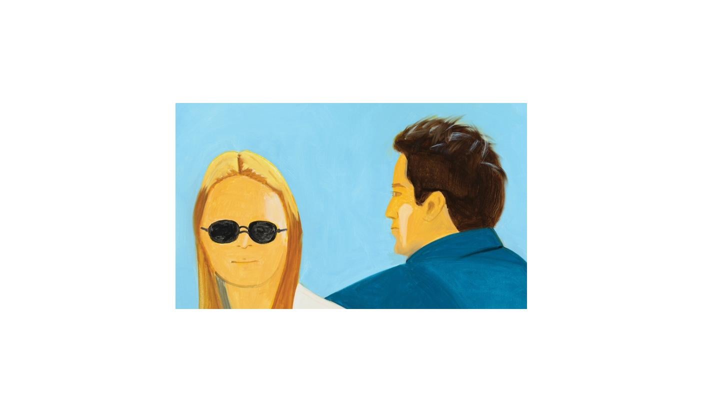 Loto blanco 10 - Print de Alex Katz