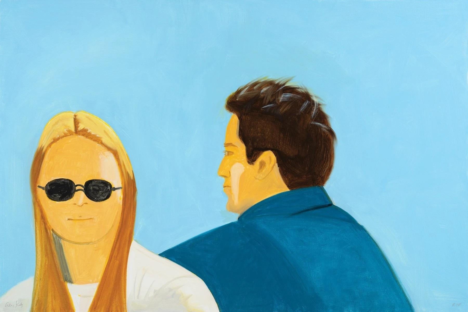 Alex Katz Figurative Print - White Lotus 10