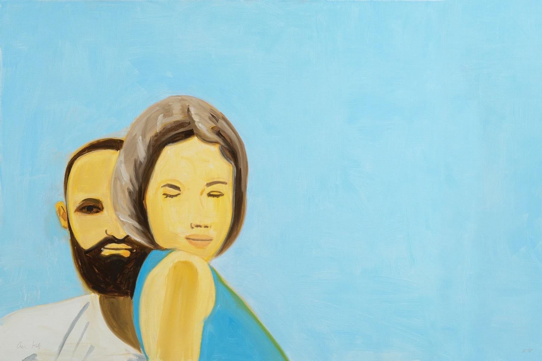 Alex Katz Figurative Print - White Lotus 4