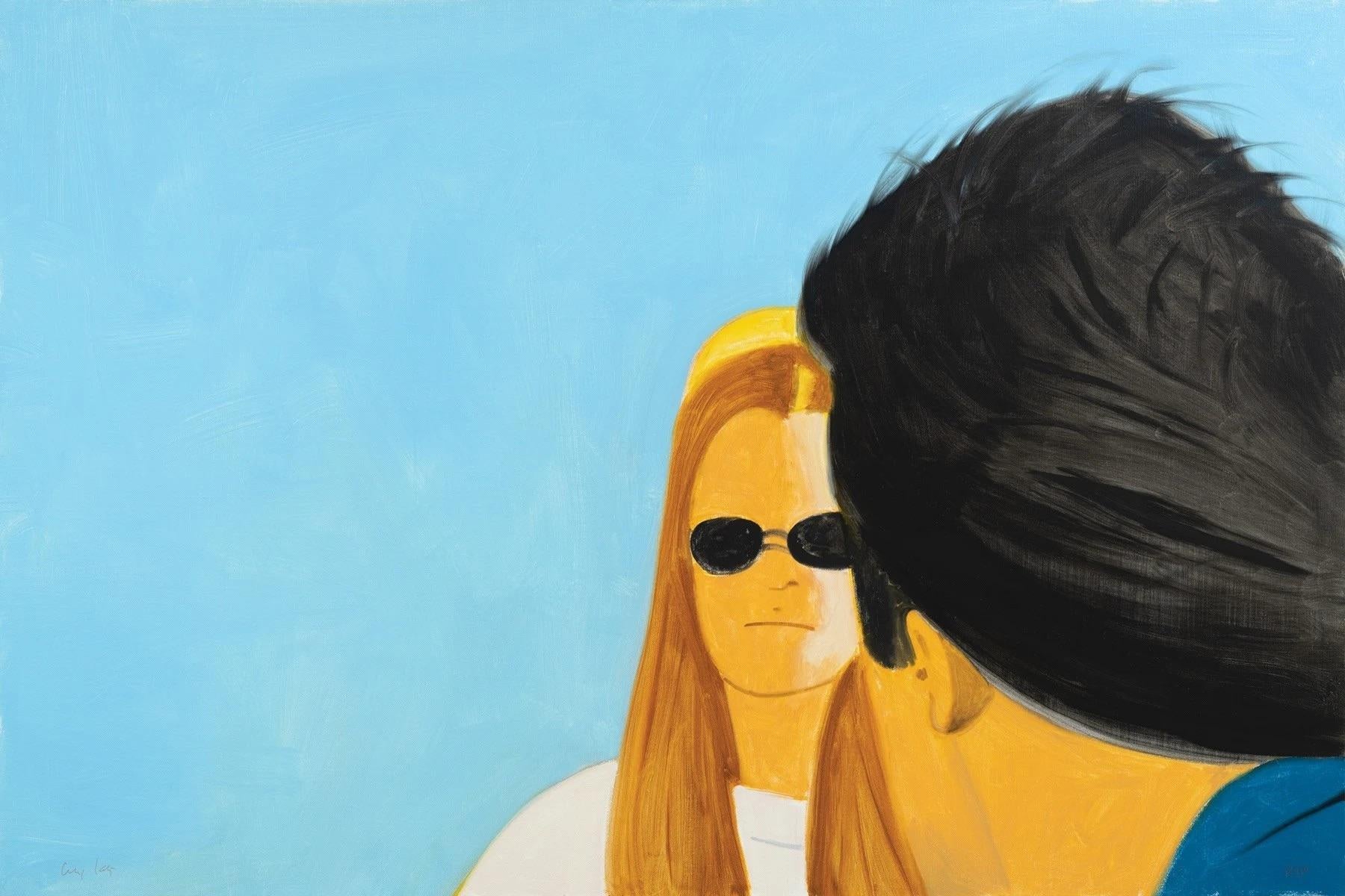 Alex Katz Figurative Print - White Lotus 7