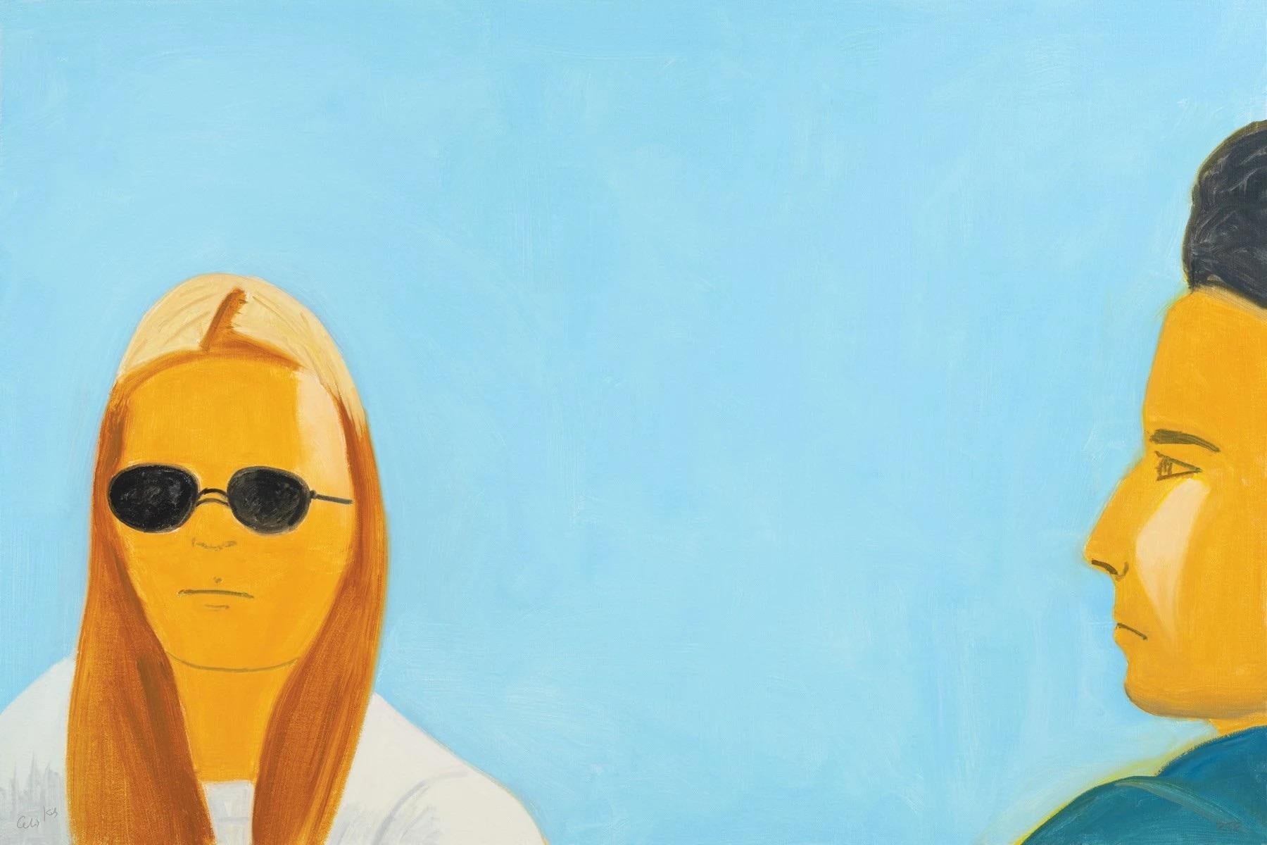 Alex Katz Figurative Print - White Lotus 8
