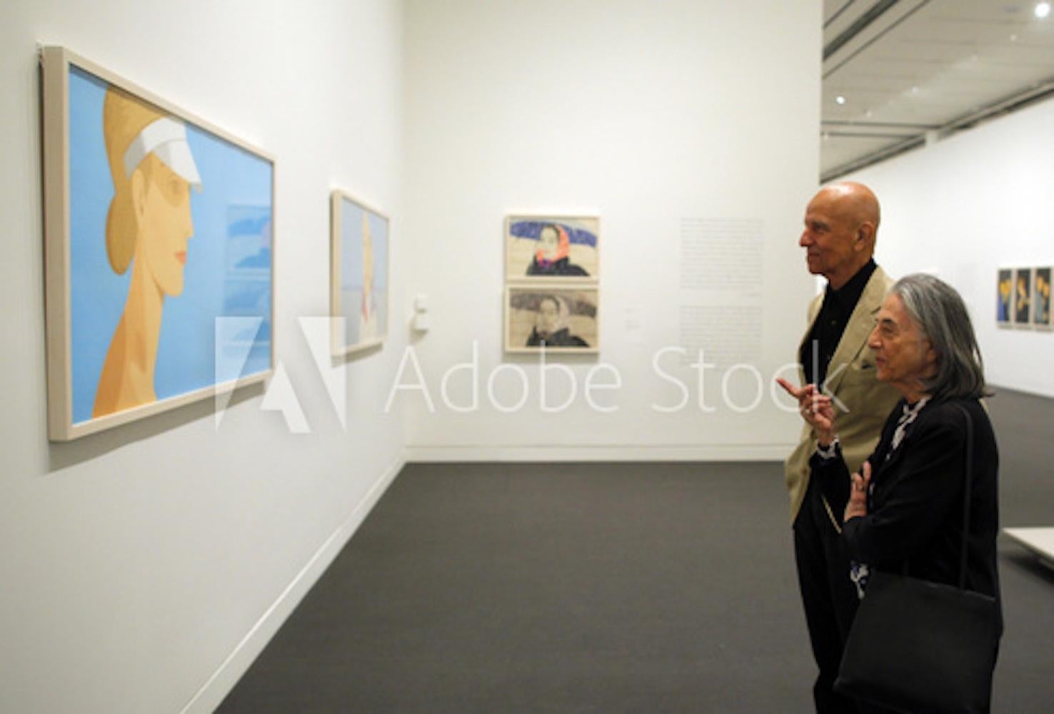 alex katz white visor