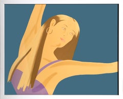 William Dunas Danza 4 - Pamela, litografía de Alex Katz