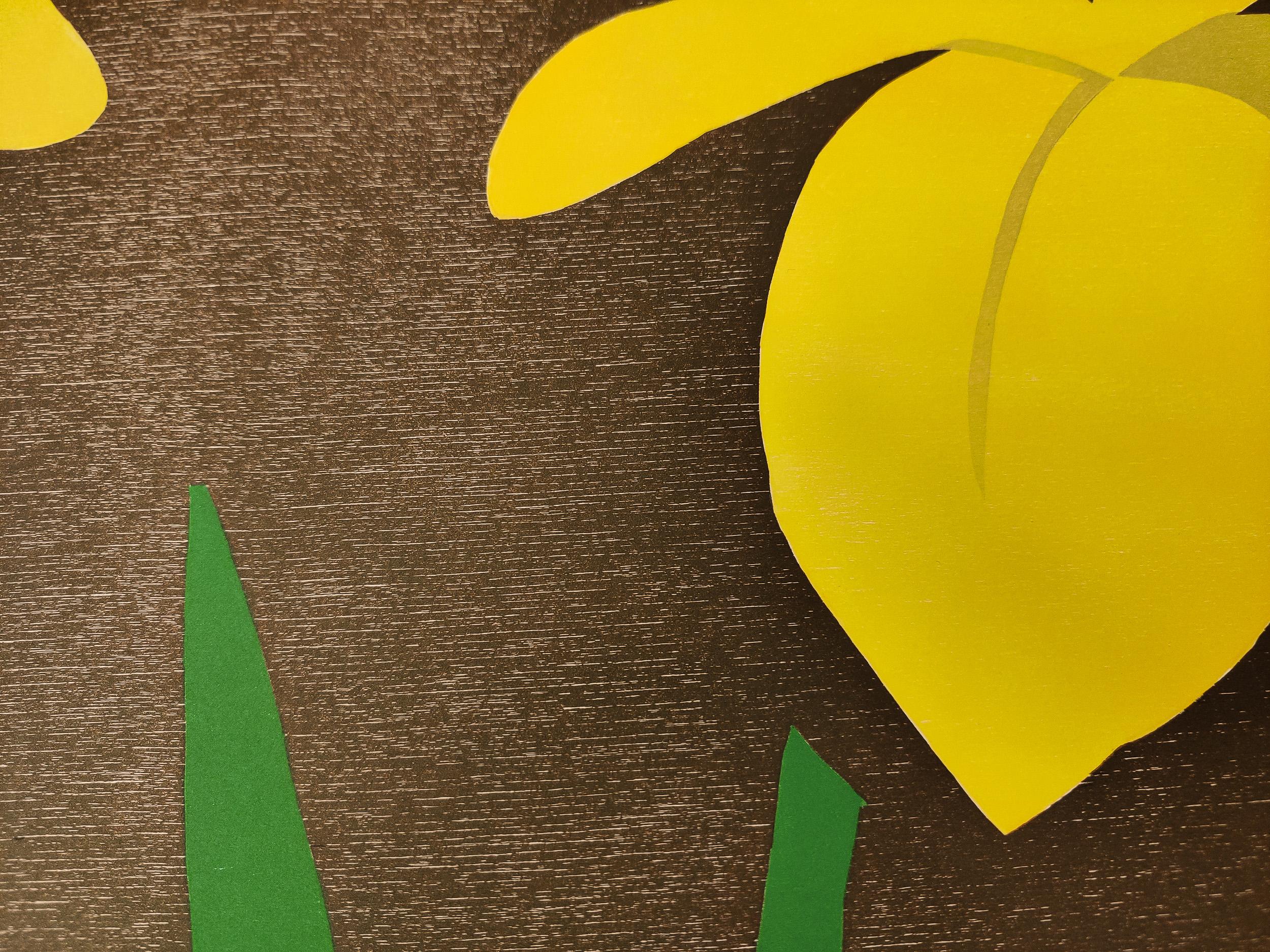 Yellow Flags - Contemporary Print by Alex Katz