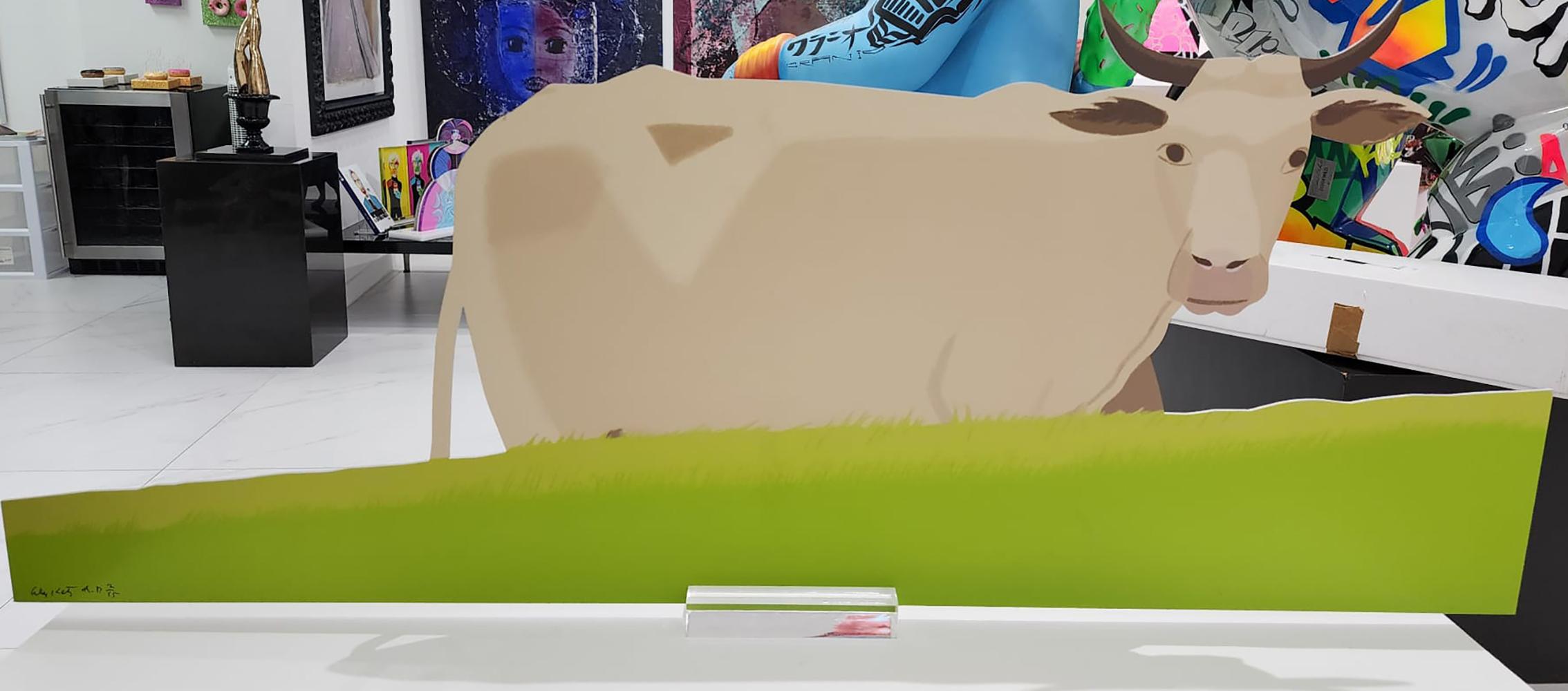 Alex Katz - Cow, 2004 - Screenprint on cut aluminum 2