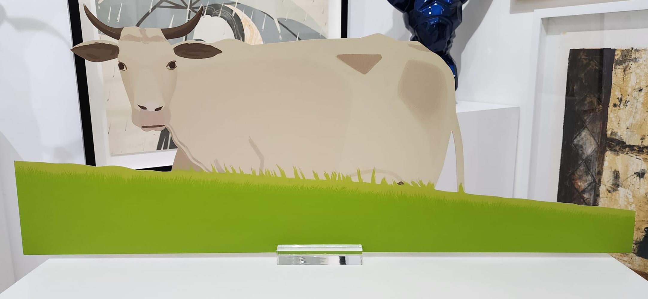 Alex Katz - Cow, 2004 - Screenprint on cut aluminum 3
