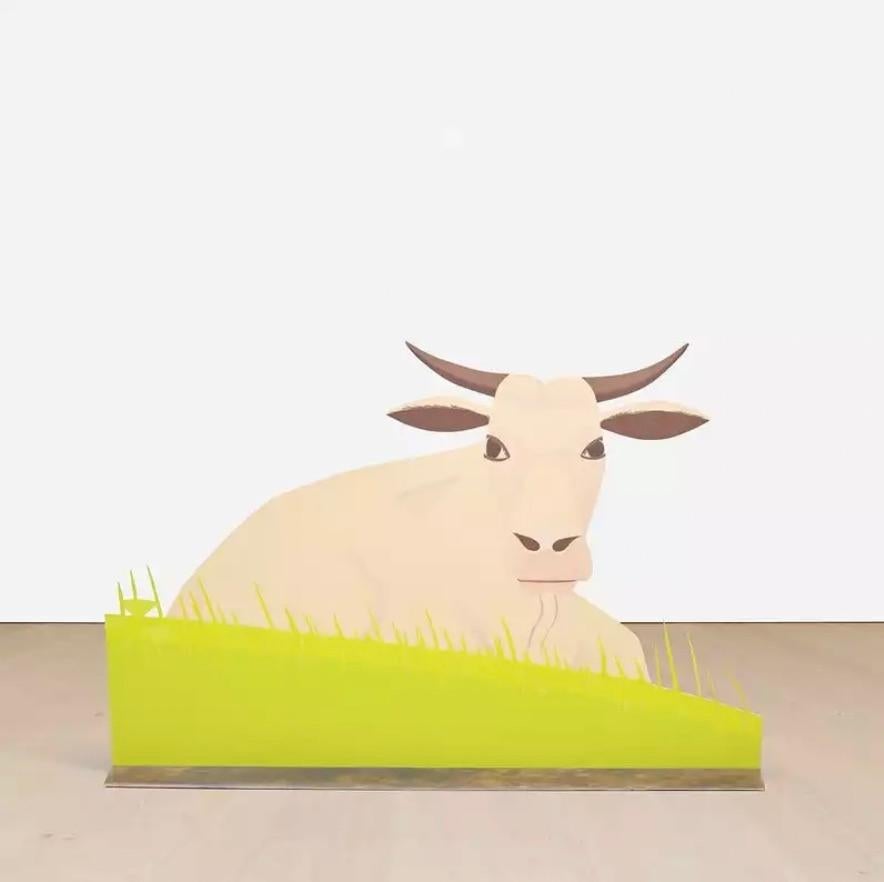 Cow - Sculpture by Alex Katz