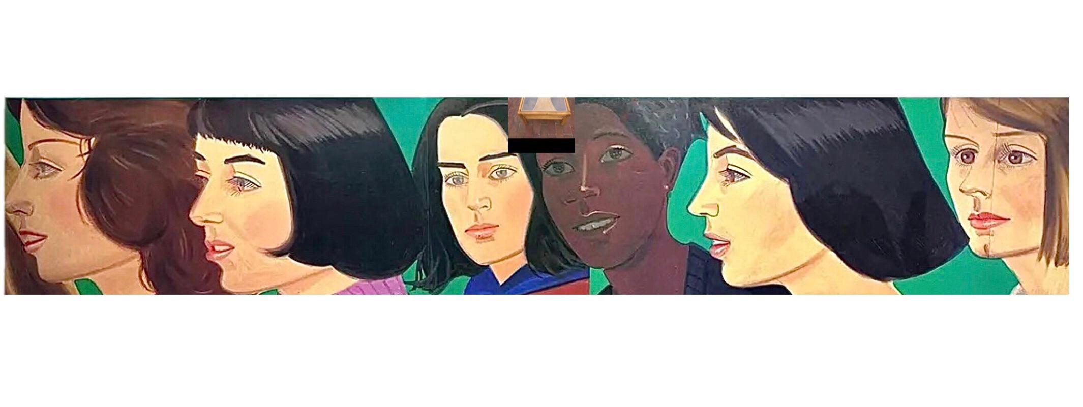 70s Original Alex Katz Exposición NOW Póster Mujeres Igualdad de Derechos Enmiendas ERA siglo XX en venta