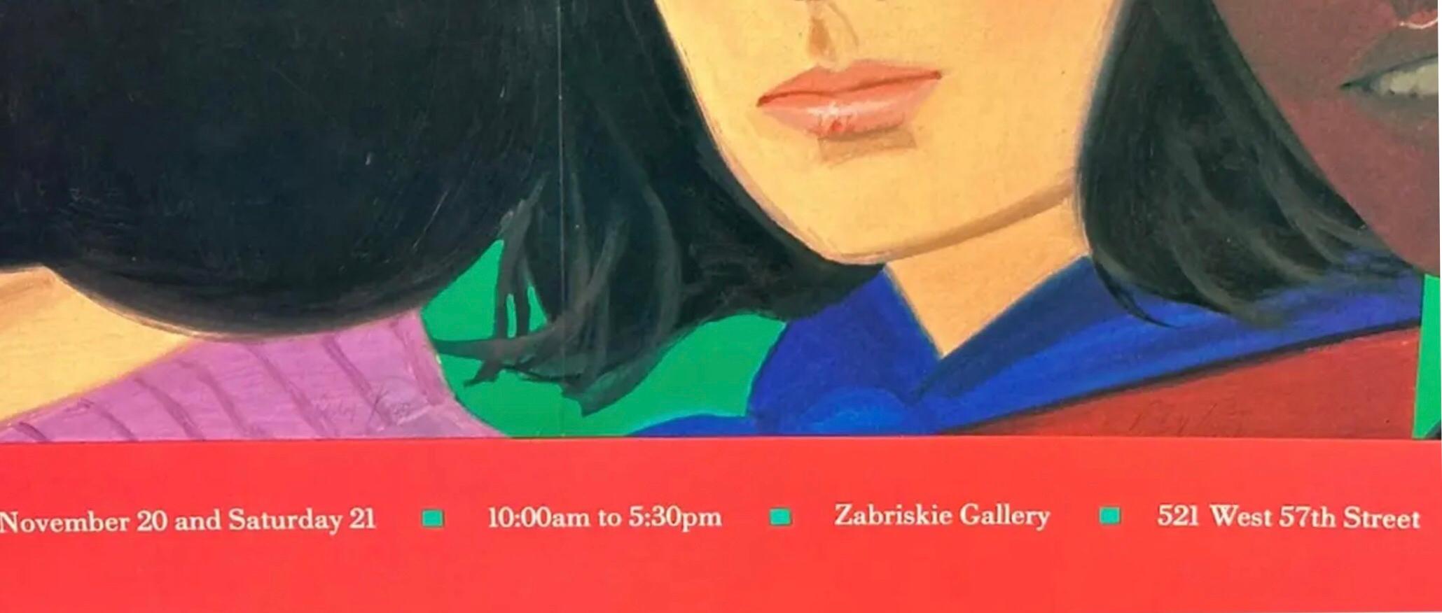 70s Original Alex Katz Exposición NOW Póster Mujeres Igualdad de Derechos Enmiendas ERA Papel en venta