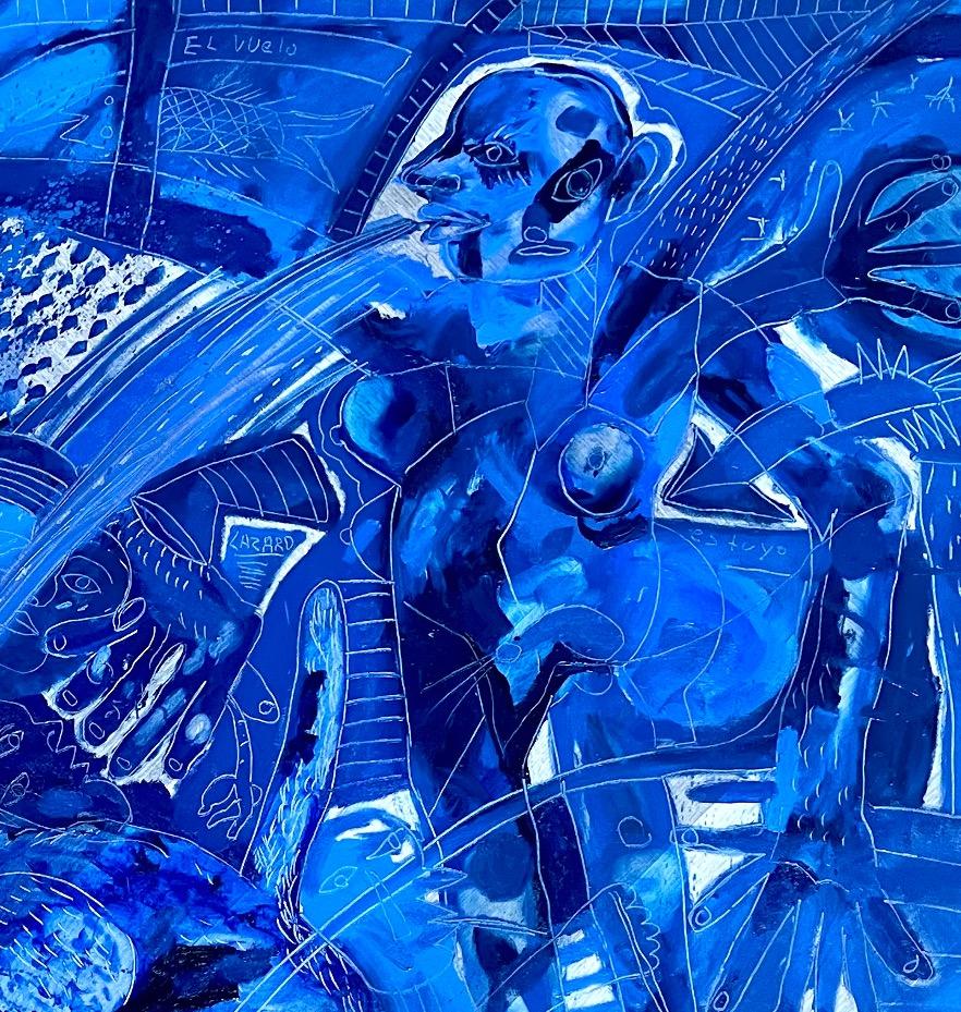 Art contemporain, peinture abstraite
Technique mixte sur toile
125x150cm
Signé 


A propos de l'artiste
Alex Lazard (Mexique 1986) est un peintre et un graveur qui s'est formé dans différents studios et ateliers au Mexique et à l'étranger, comme