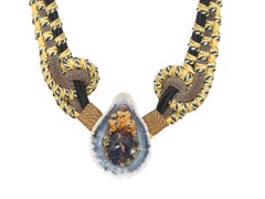 Alex & Lee Multicolor Macrame Seashell Necklace