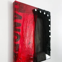 DANGER: Stage Right, bold colors, abstract