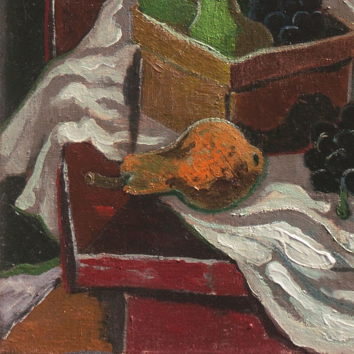 'Still Life of Fruit', Grande Chaumiere, Hans Hofmann, NY ASL, Monhegan, PAFA For Sale 1