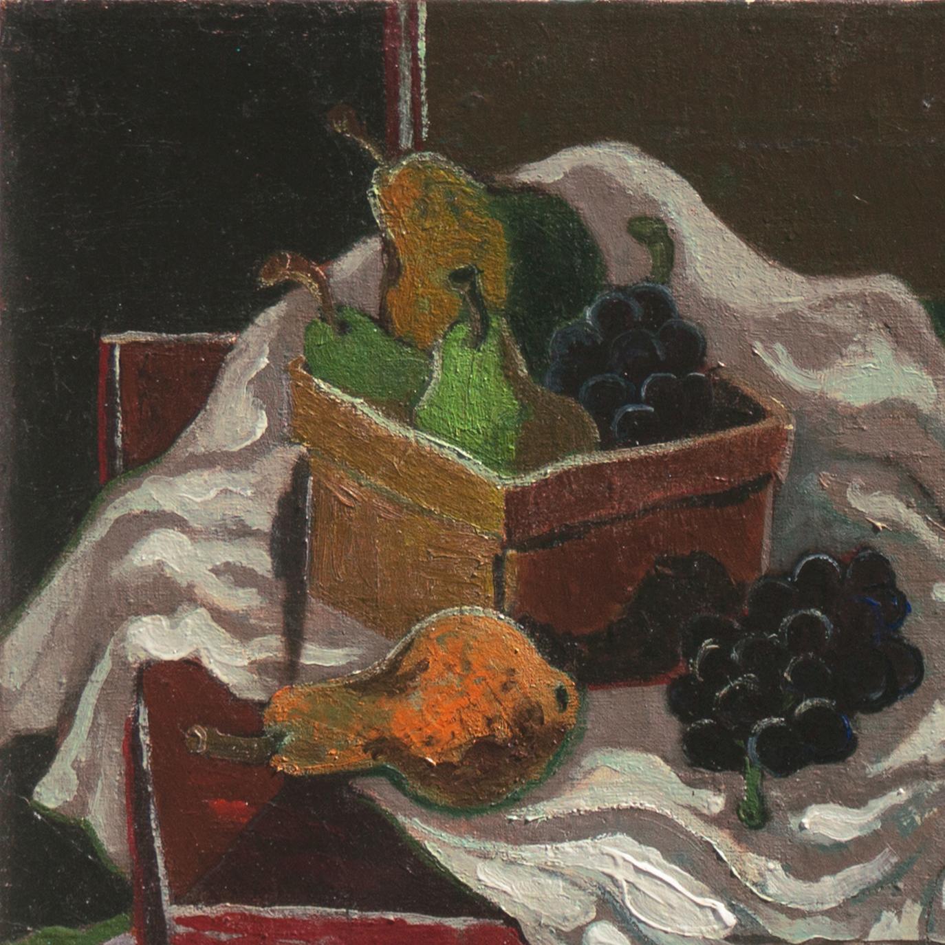 'Still Life of Fruit', Grande Chaumiere, Hans Hofmann, NY ASL, Monhegan, PAFA For Sale 2