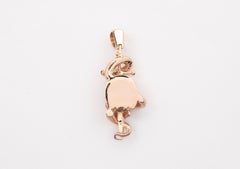 Alex Moss New York Serpentinen- Totenkopf-Anhänger