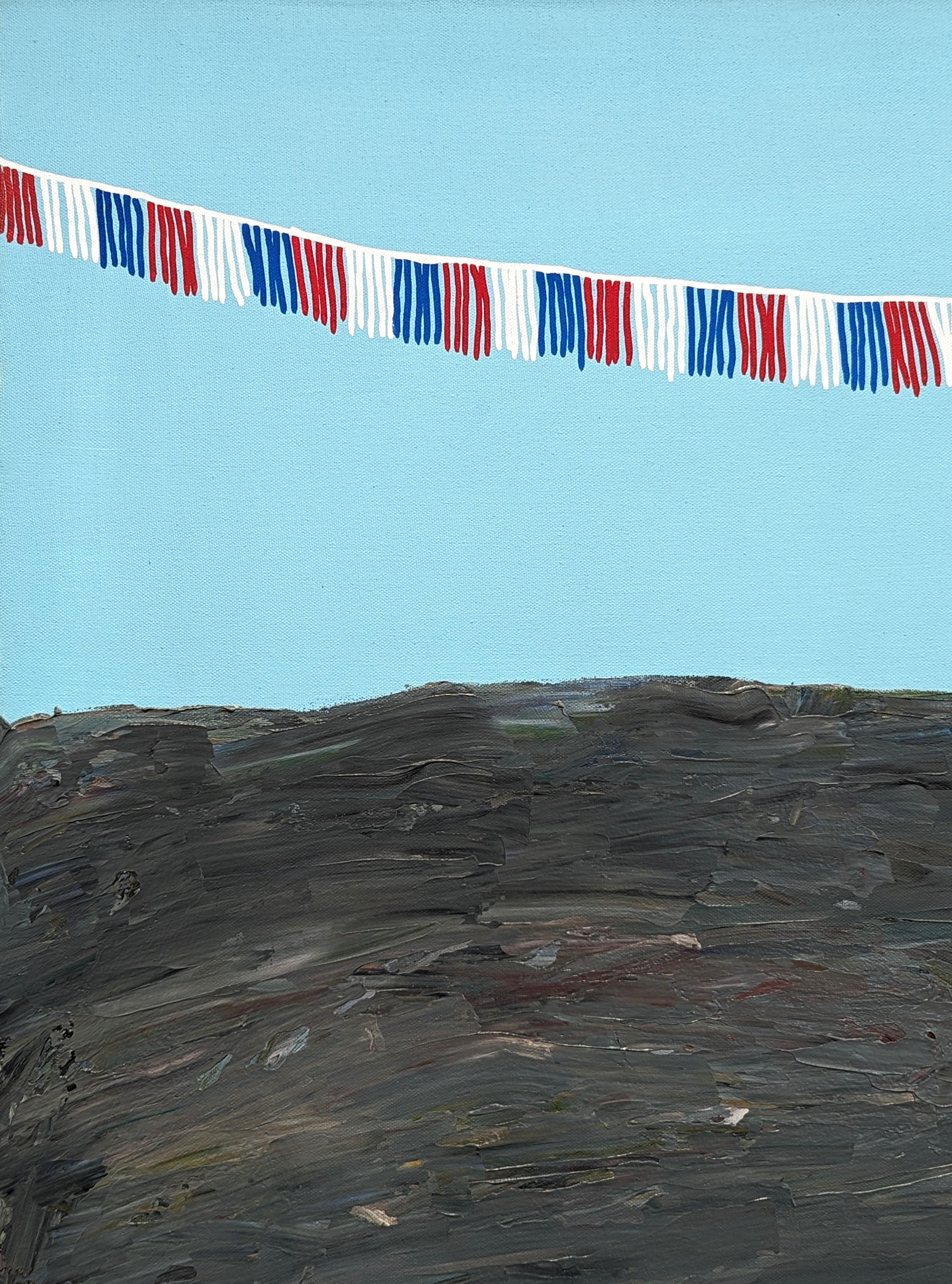 Seien Sie geblendet Bunte Contemporary Ocean Seascape Gemälde eines springenden Orca (Zeitgenössisch), Painting, von Alex Paulus