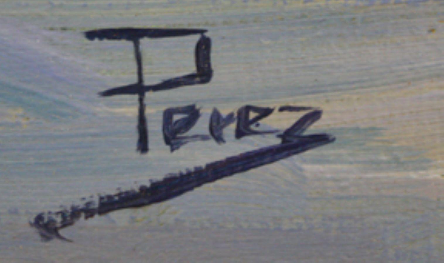 Riflessi andini - Acrilico su tela. Firmato, viene fornito con COA - Painting di Alex Perez