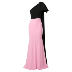 Alex Perry Anderson Two-Tone Crepe Gown sz AU 14 US10