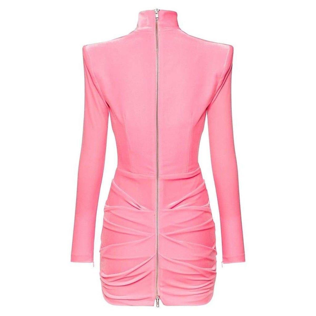 alex perry pink sequin dress