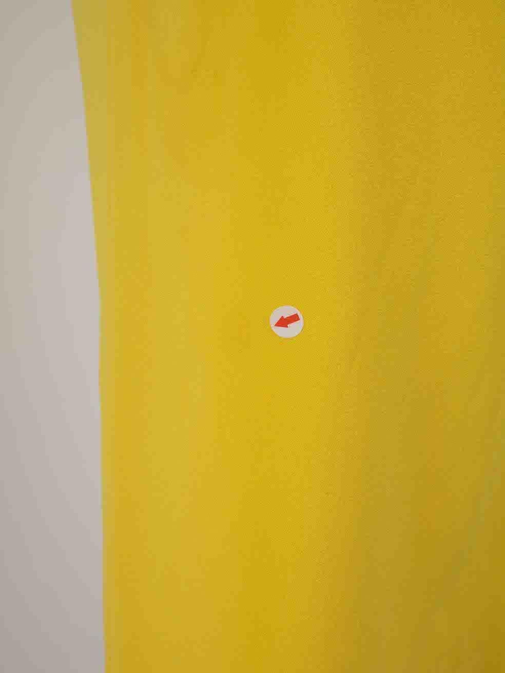 Jupe crayon midi jaune Alex Perry, taille L Pour femmes en vente