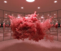 Nuages réfléchissants - Rose