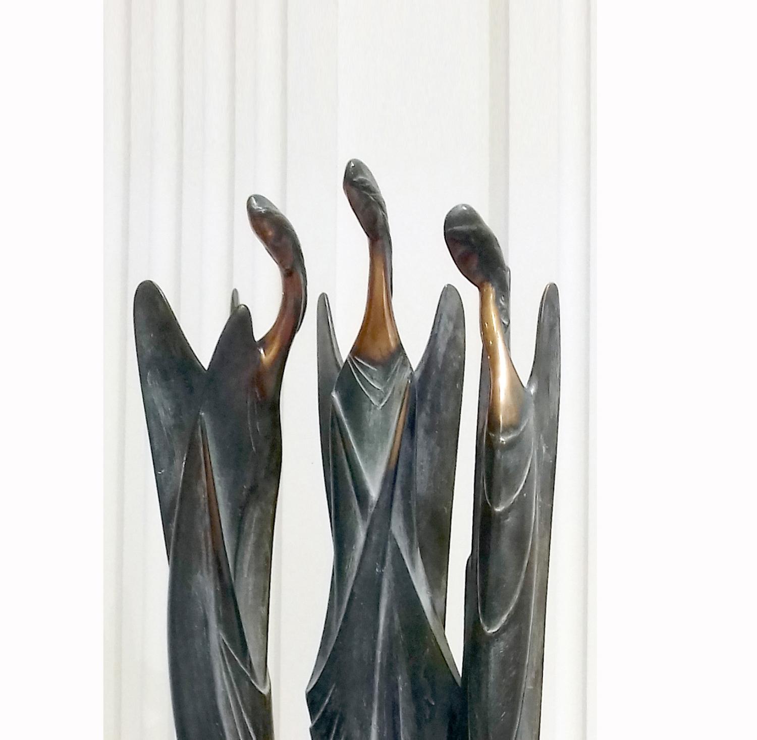 Holy Trinity  - Sculpture by Alex Radionov