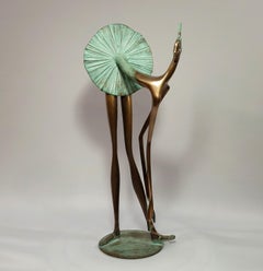 Spitzenschuhe. Bronzeskulptur, 2008