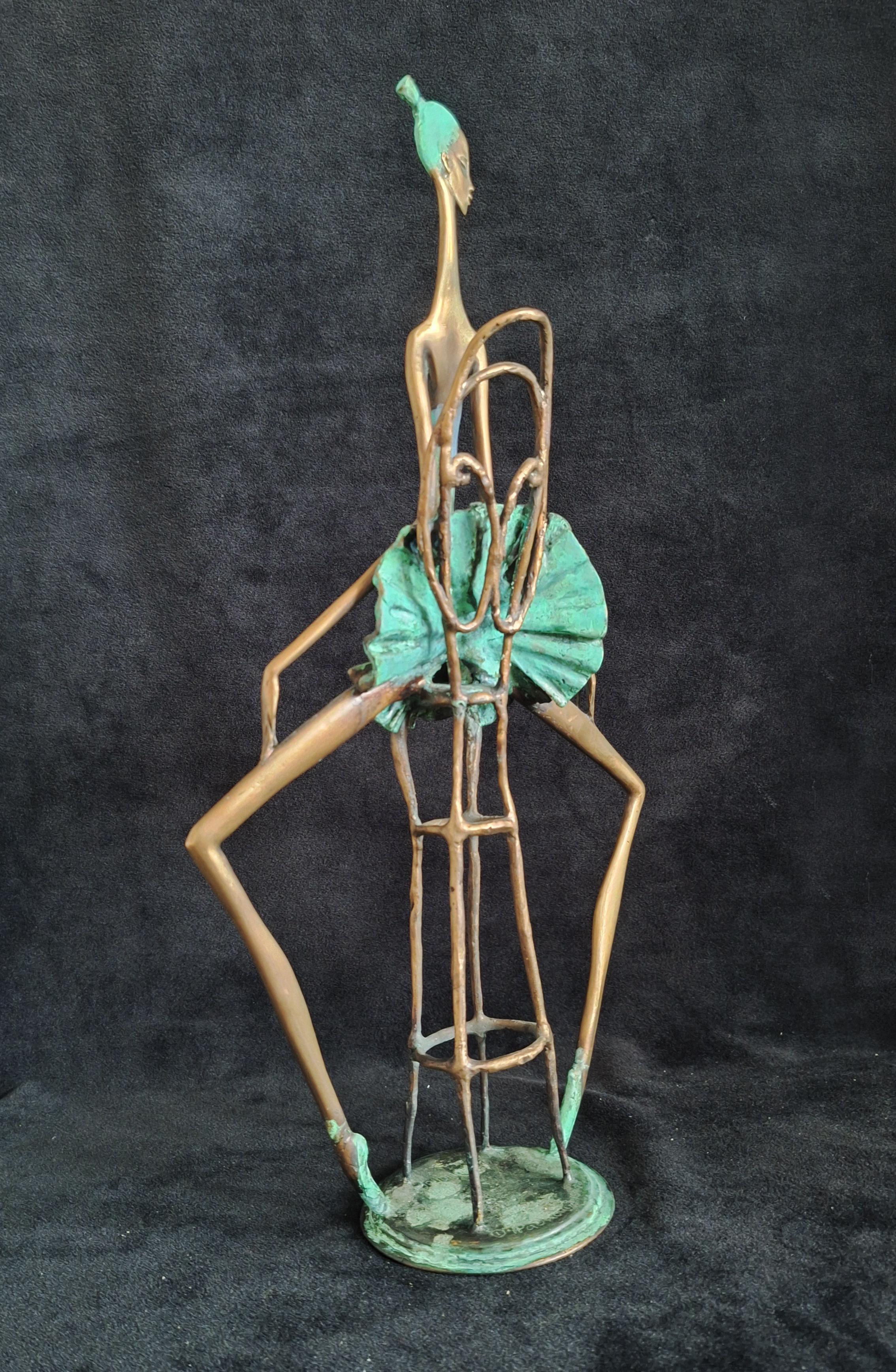 In posa - Sculpture Neoespressionismo di Alex Radionov